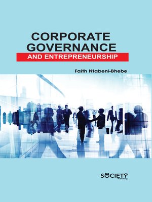 cover image of Corporate Governance and Entrepreneurship